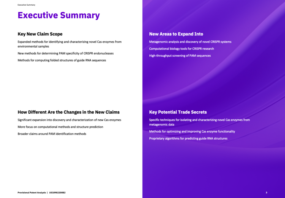 Tangibly Provisional Report Sample Page